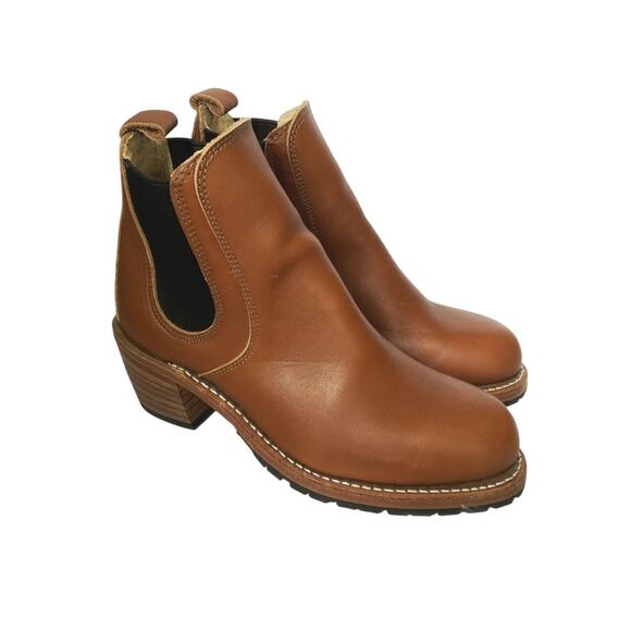 Red Wing Harriet Heeled Boots Womens Size 8.5 B 3474 - Brown Leather - Picture 2 of 8